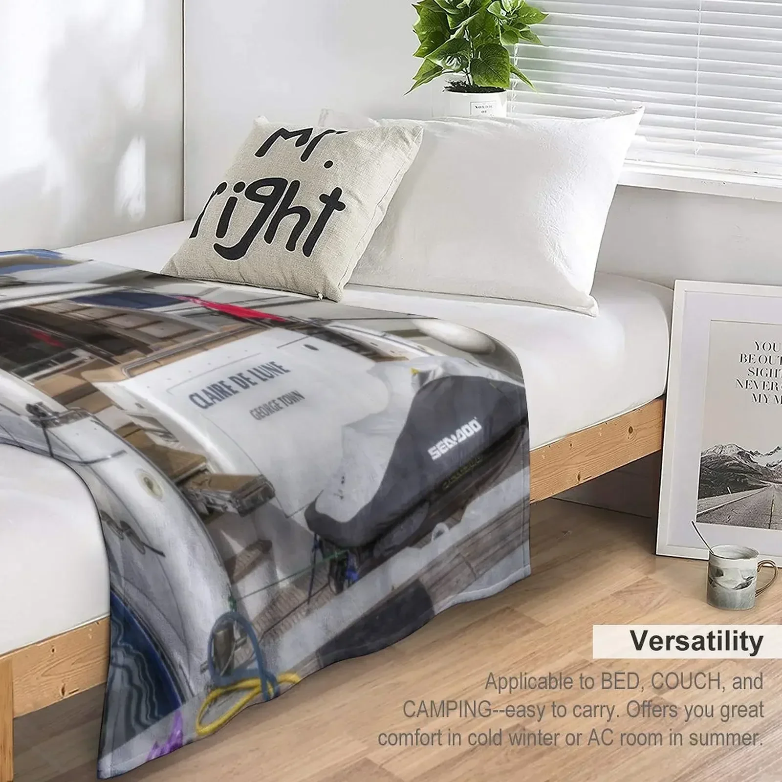 Новое одеяло для яхты Sunseeker 78 большое в стиле аниме персонализированный подарок