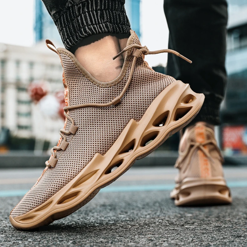 

Fashion Men Running Shoes Mesh Comfortable Sport Shoes Men Trend Lightweight Walking Shoes Men Sneakers Breathable Zapatillas