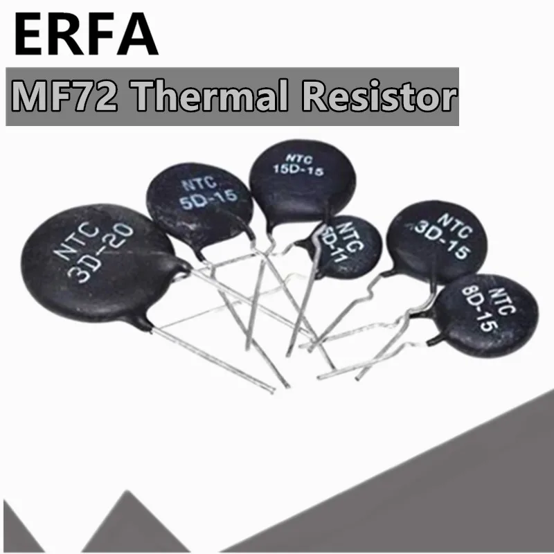 Терморезистор MF72 9 мм 3D-9 3R 5D-9 5R 8D-9 8R 10D-9 10R 12D-9 12R 16D-9 16R 20D-9 20R 22D-9 22R 33D-9 33R 50D-9 50R 10 шт. |