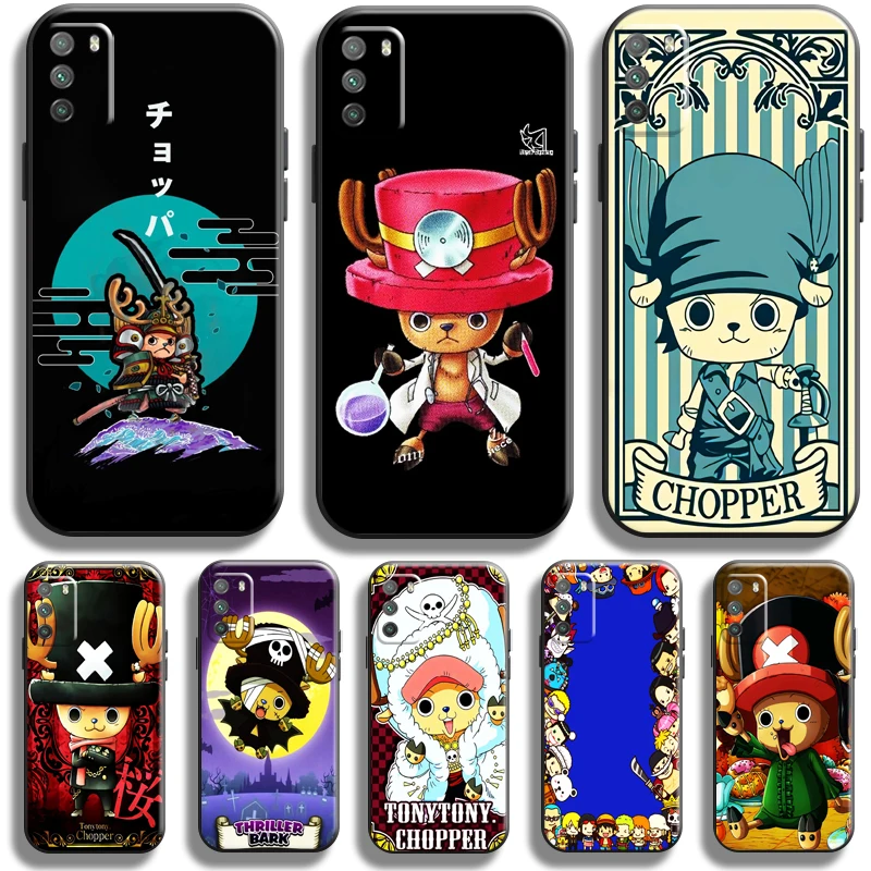 

Anime Tony Tony Chopper ONE PIECE Case For Xiaomi Poco M3 M3 PRO 5G POCO X3 X3 Pro X3 F3 GT Phone Case Silicone Cover Coque
