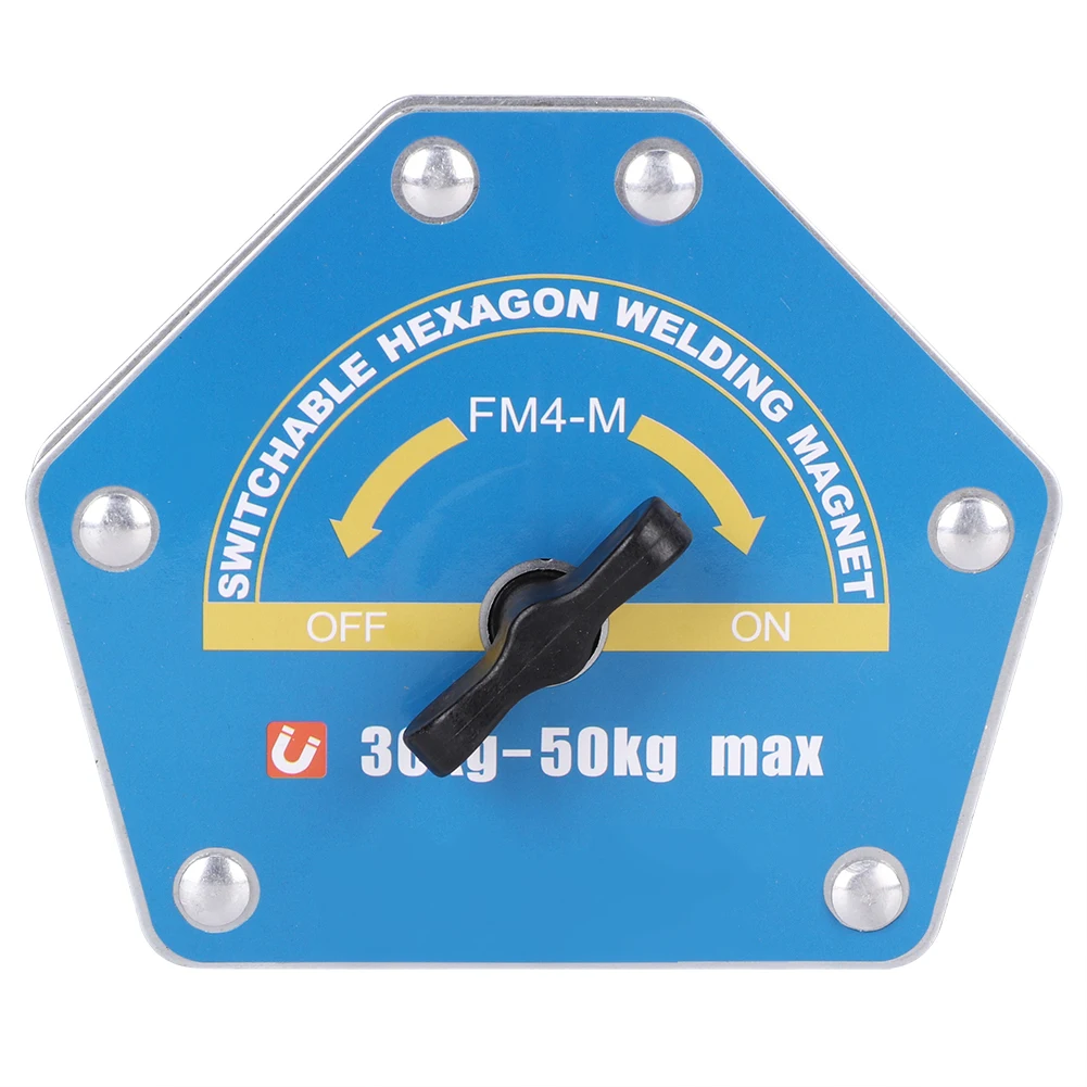 

Magnetic Welding Locator Switchable Hex Strong Multi-Angle Suction 30-50kg FM4-M Magnetic