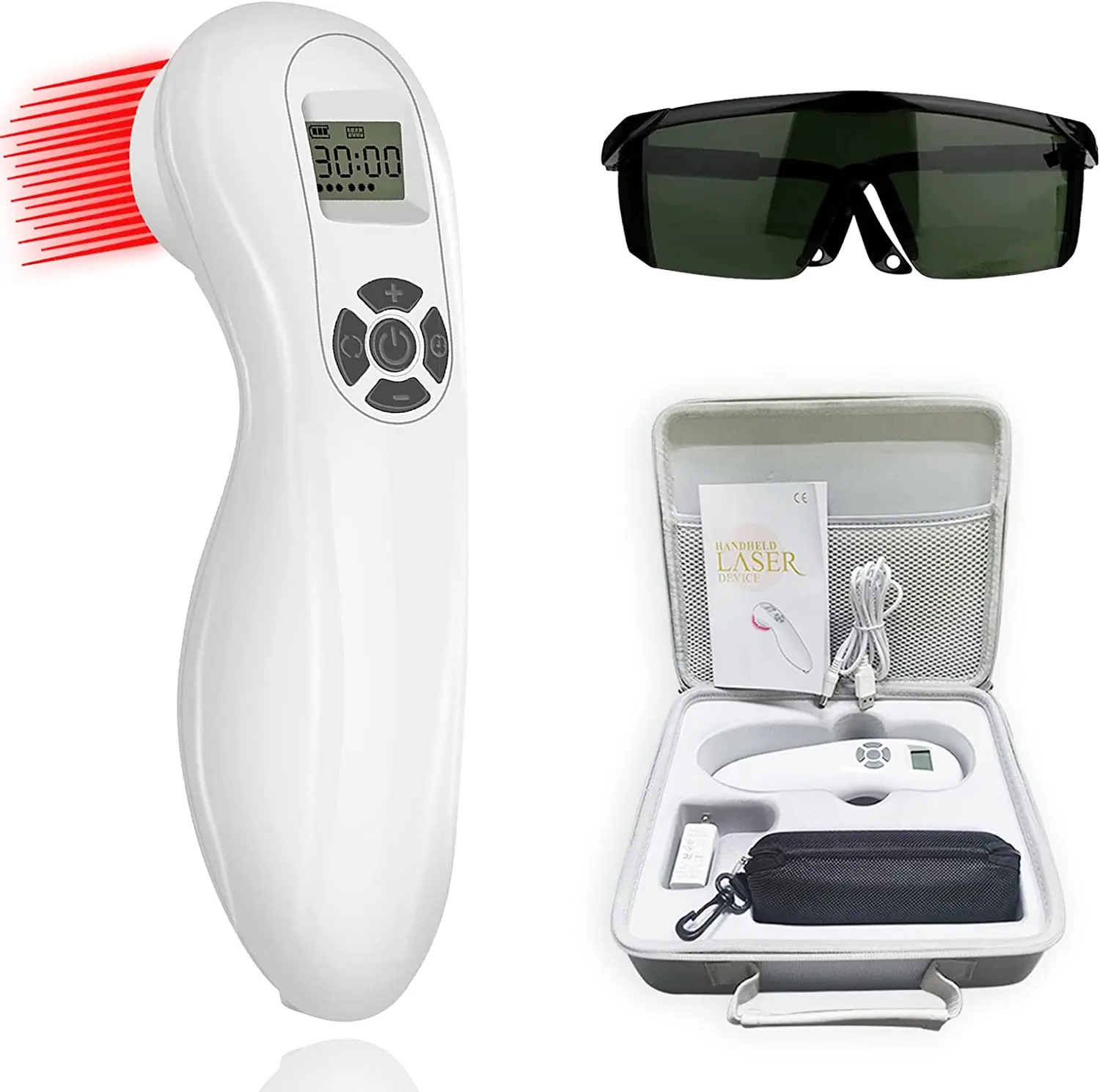 

510mW Body Pain Relief Anti Inflammation For Human and Pets Handy Cold Laser Pulse Therapy Device Muscle Relaxation