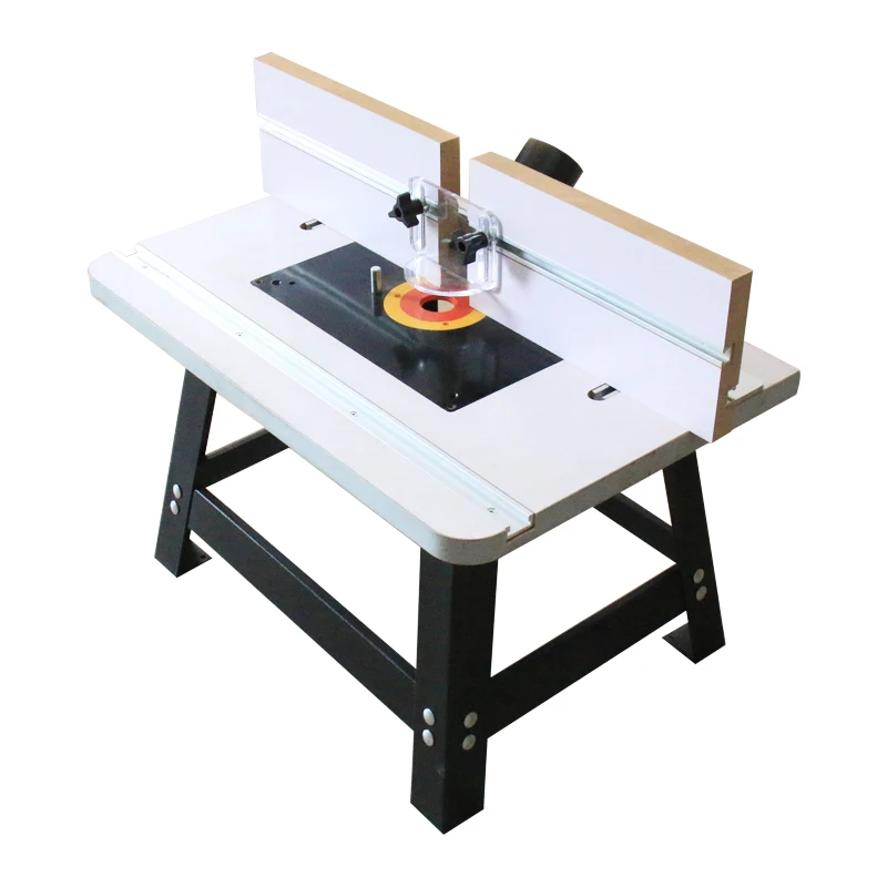 RT017 mobile portable woodworking operating table saw table bakelite table