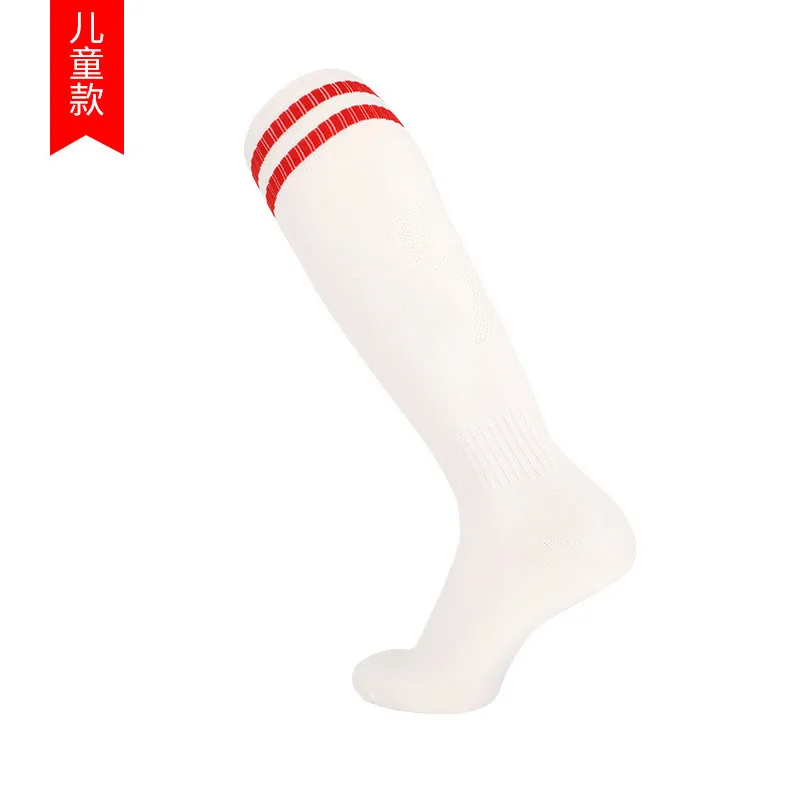 

Thin section high tube football socks men's over the knee two-stroke sports socks children's training socks wholesale