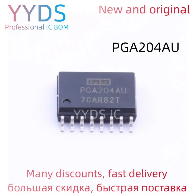 

1 шт. PGA204AU PGA204A PGA204 SOP16 IC OPAMP INSTR 1 МГц 16soic