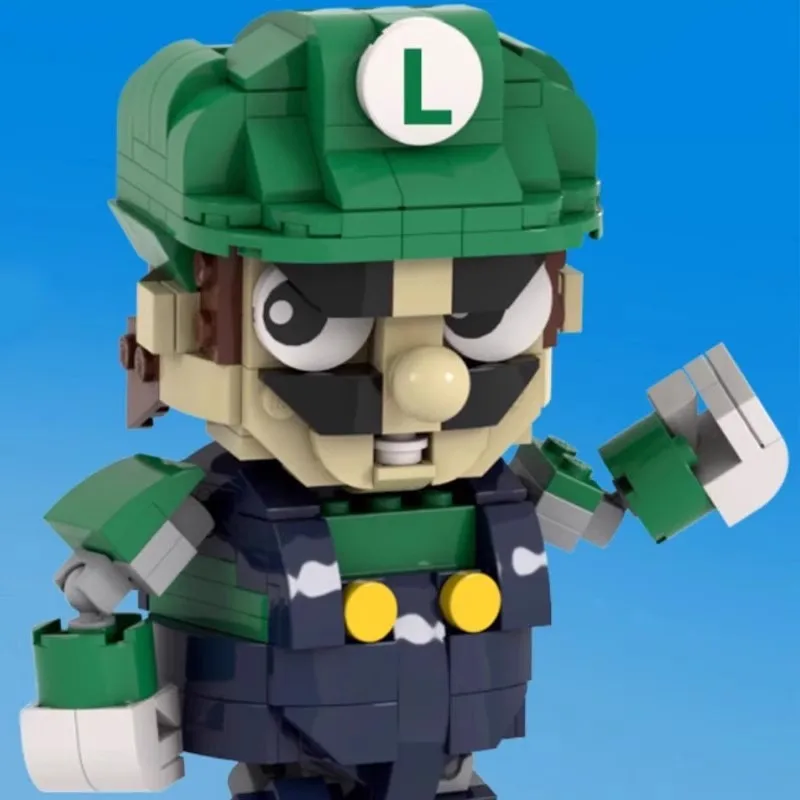 Конструктор MOC Robot Luigis Super Game игровой конструктор SD Koutetsu Jeeg сборные блоки сделай