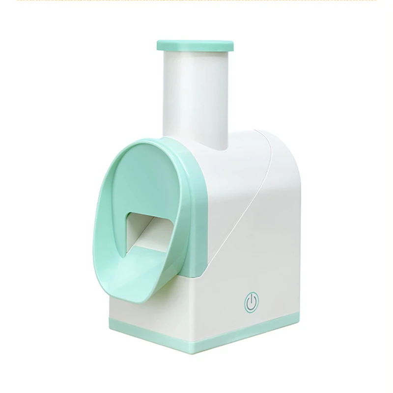 

Electric Ice Crusher, Ice Slush Maker Rechargeable Home Snow Cone Smoothie Ice Block Making Shaver Ice Machine