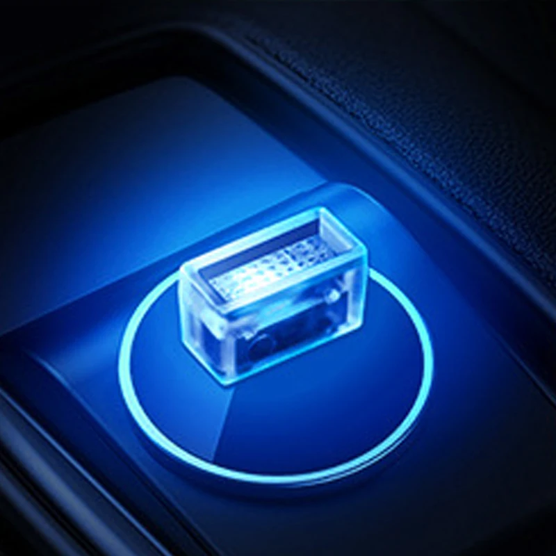 

Мини-USB-светильник, светодиодный автомобильный окружающий свет, неоновый внутренний свет автомобиля для Audi A5 B9 Golf Kia Sportage Bmw G20 Jetta Mk6