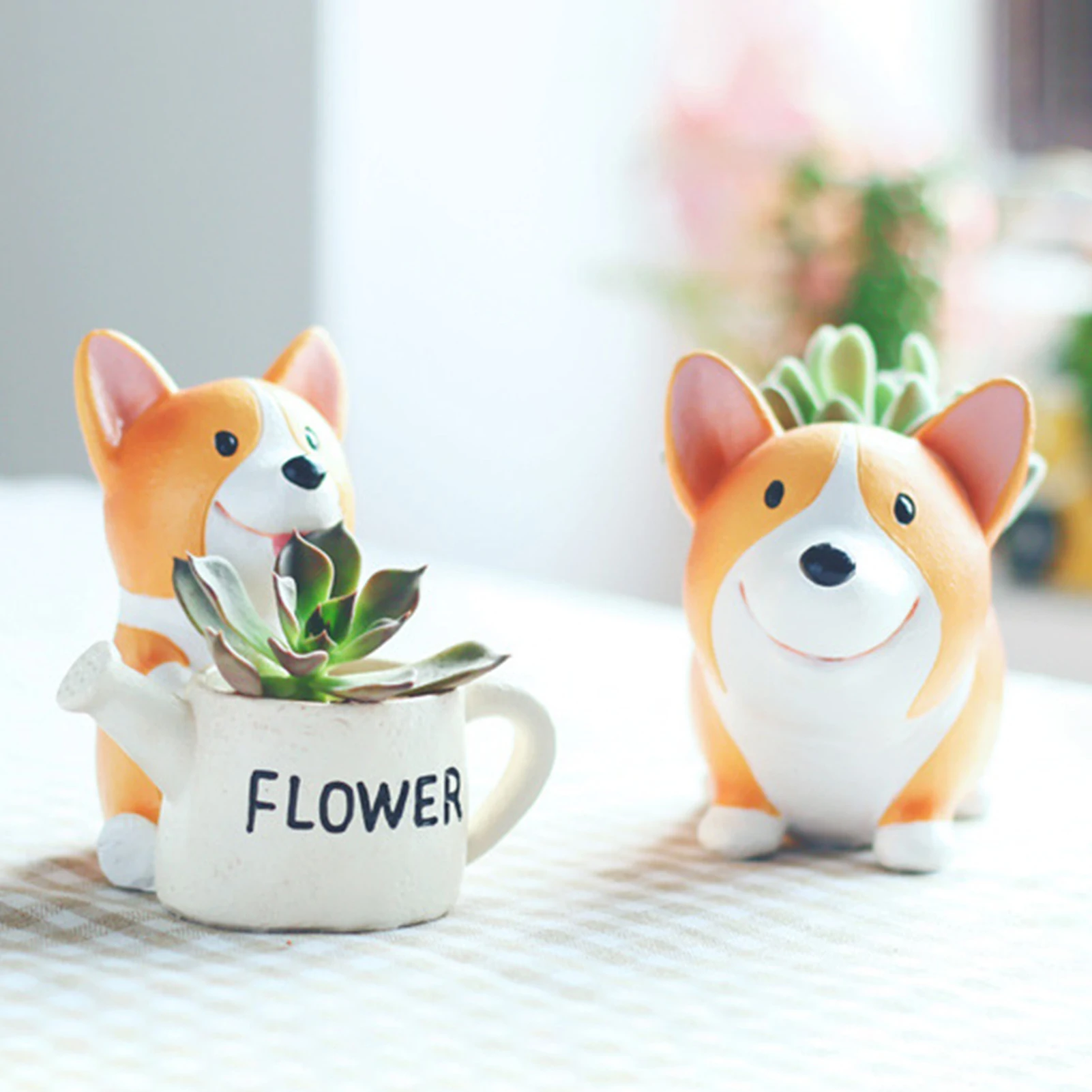 

Corgi горшок для суккулентов Corgi Dog горшок для суккулентов s Corgi Dog кашпо для суккулентных растений Cute Small Plant Pot Lovely Cartoon Animal Shape Fun