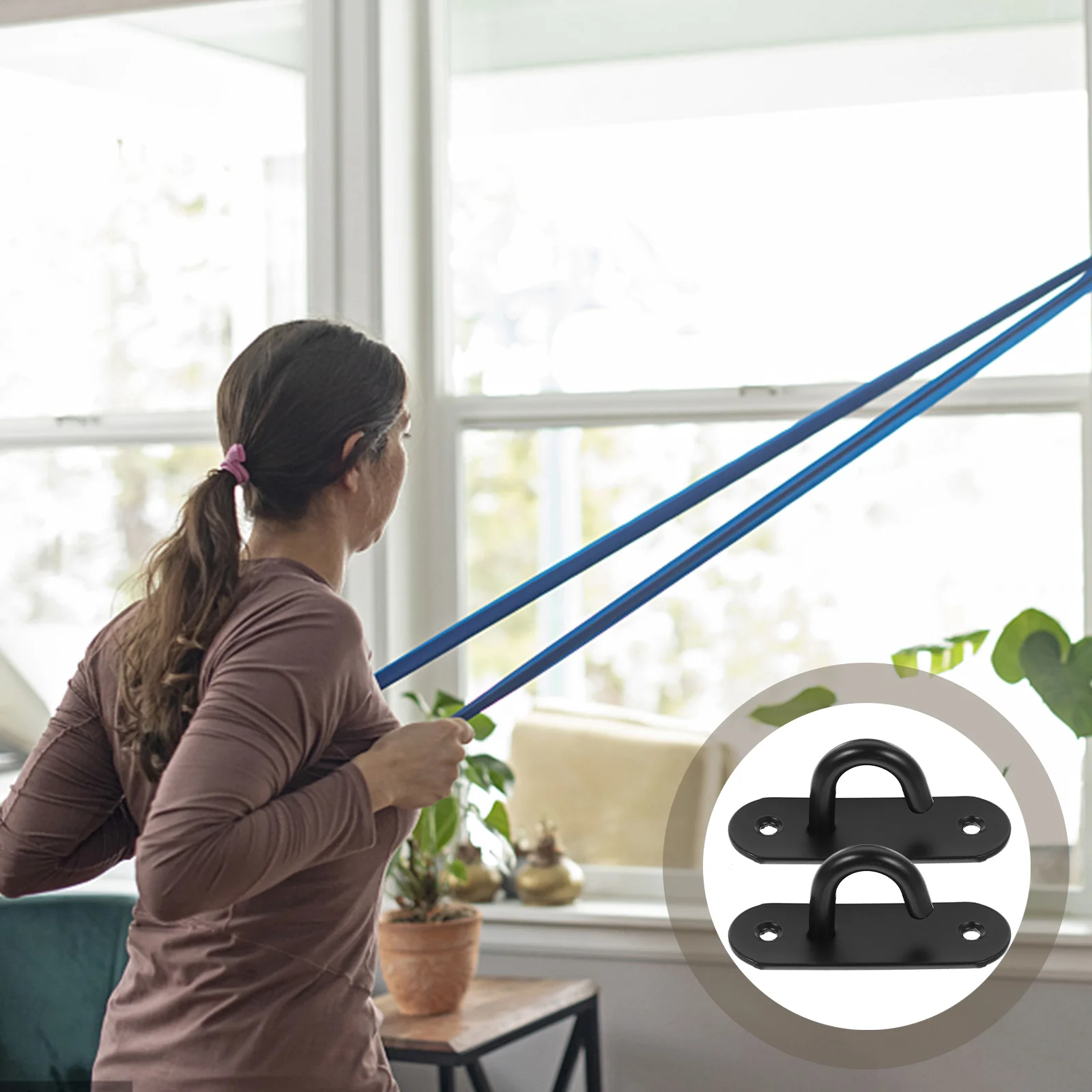 3 шт. эспандеры крючок настенный якорь вешалка для одежды вешалки упражнений