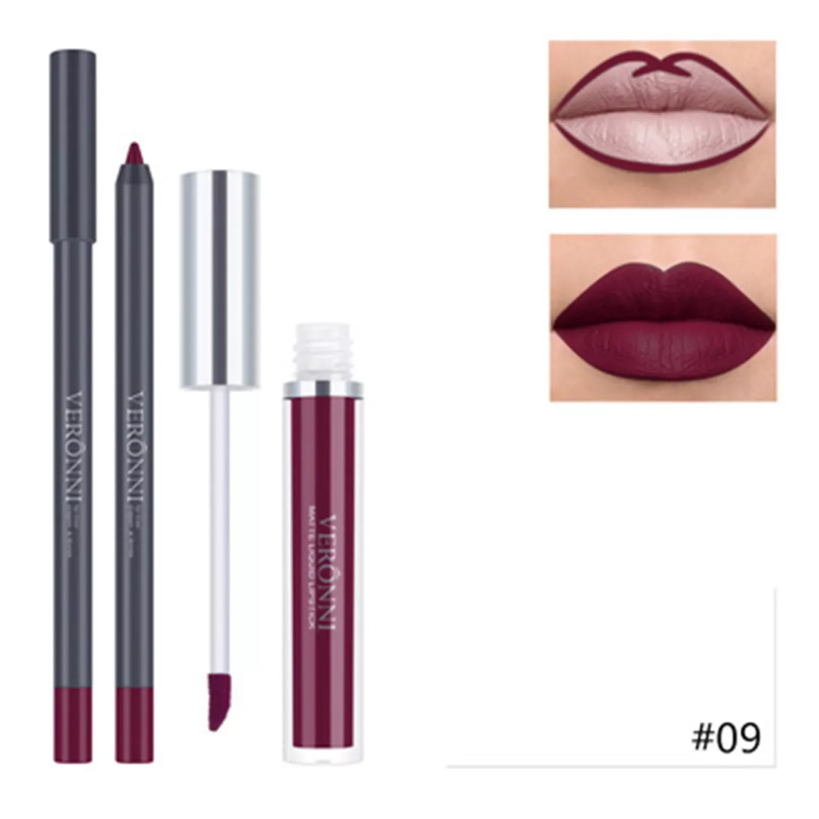 

NEW2023 Lipstick Gloss Makeup Sexy Lip Hydrating Liner Suit 6ml Lasting Lip Long Beauty Instrument