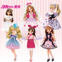 takara tomy kawaii pretend play girl doll crossdressing licca simulated princess lijia model girl birthday gift toys