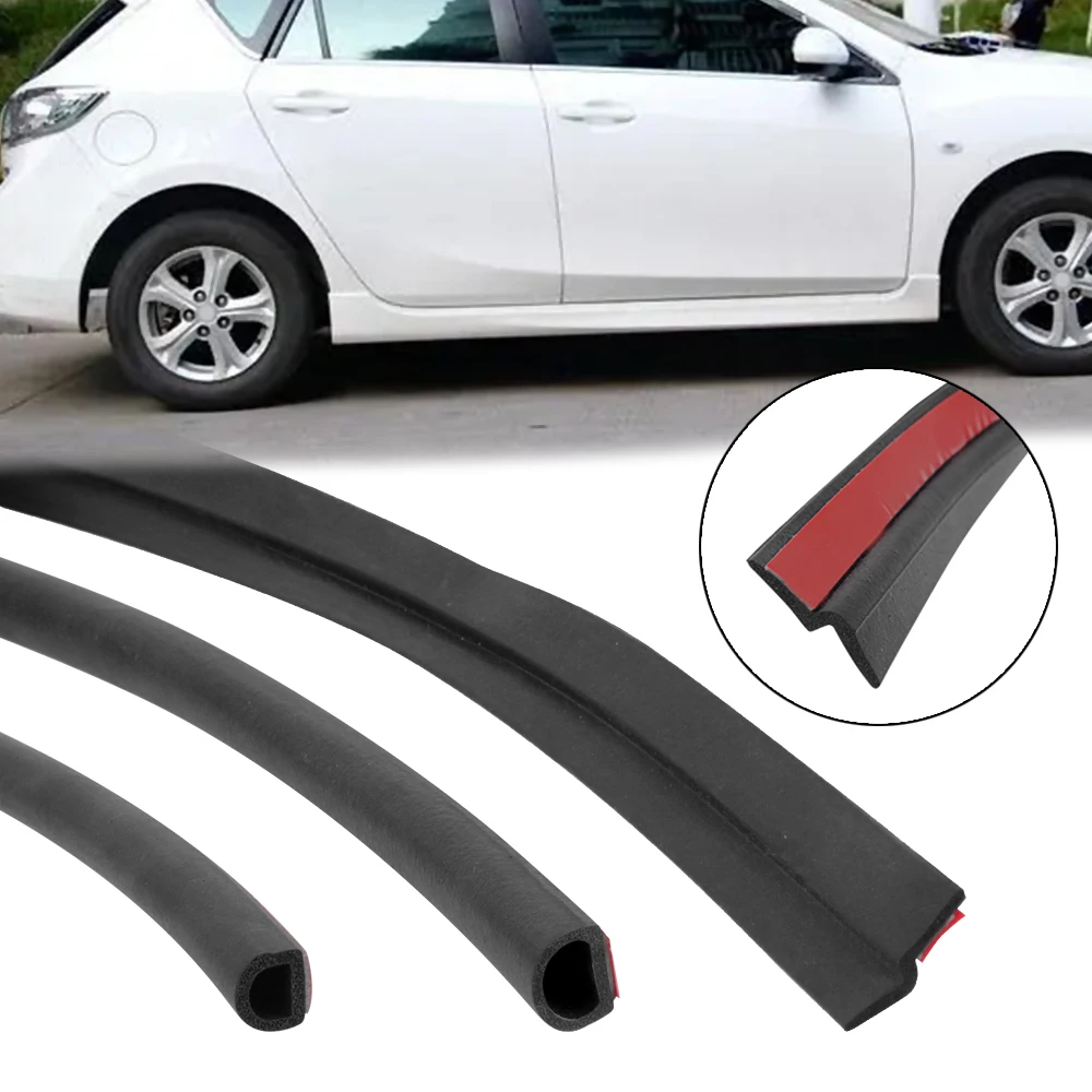 

Car Stickers Rubber Strips 4m/8m Insulation Seal Door Protection Edge Guards Trim Weatherstrip Interior Automotive Accessories