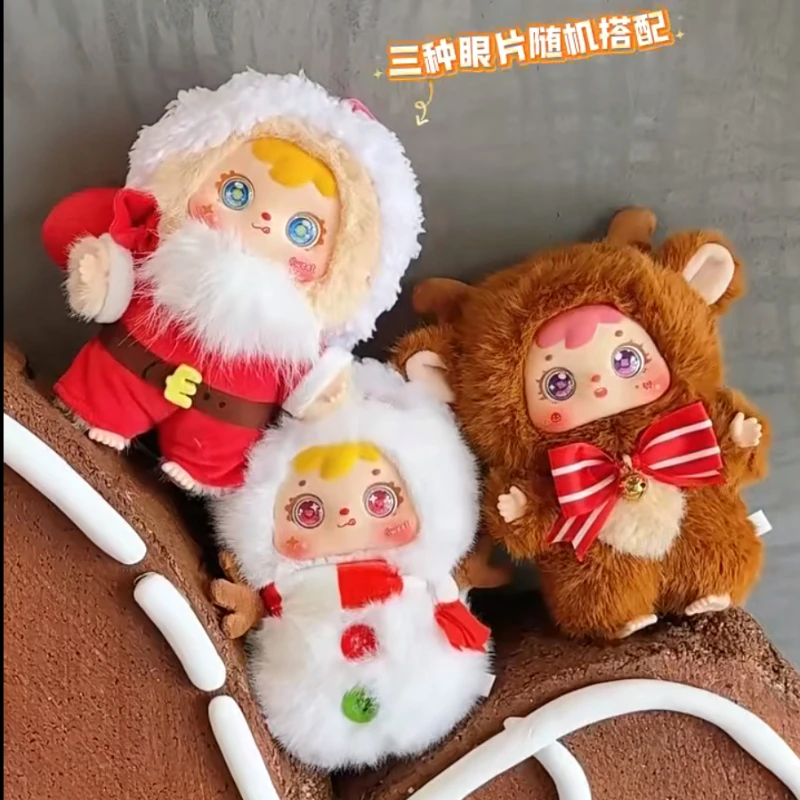 Фото Samuel Merry Christmas Eve Series слепая коробка аниме фигурки модная игрушка милая виниловая сумка кулон кукла загадочная коробка подарок на день рождения и Рождество №4