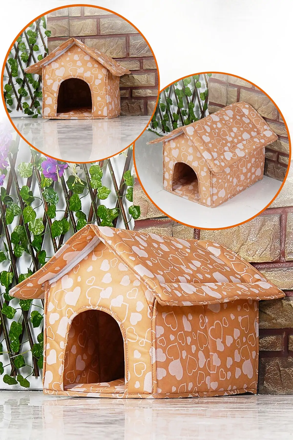 

Cat House Waterproof, Foldable, Bottom Cushioned, Practical, Solid, Travel, Holiday, Comfort, casual
