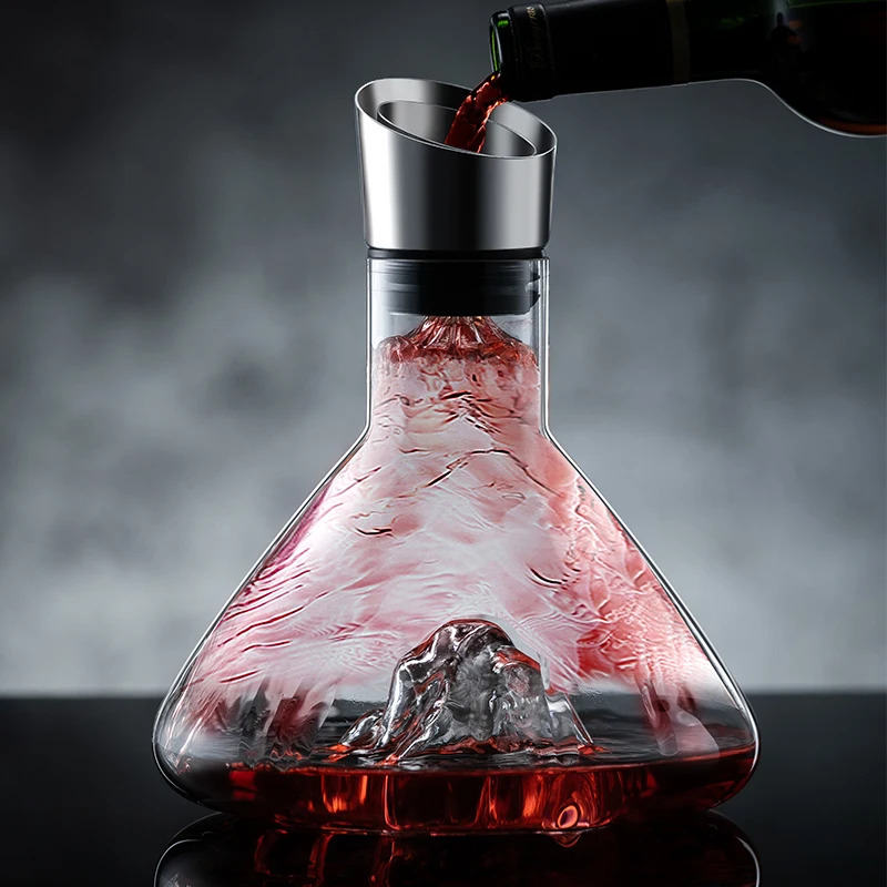 

Waterfall red wine Decanter fast household set luxury high-end glass wine pouring, wine storage and wine distribution pot