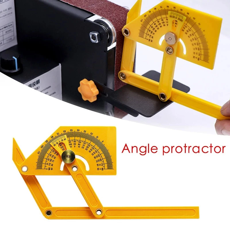 

Angle Ruler Protractor Corner Angle Finder Carpentry Tools 0° To 180° Protractors Ruler Woodworking Plastic Angles Conveyor Tool