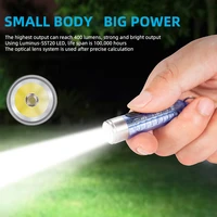 mini portable led flashlight c type fast charging multifunctional ip66 waterproof belt magnetic camping flashlight