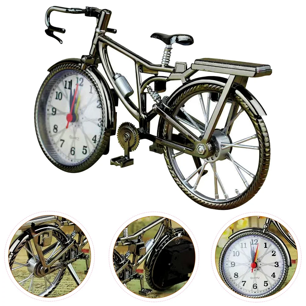 Decoration Retro Alarm Clocks Bedrooms Bedside Cool Desktop Radio Abs Old Alarms Bicycle