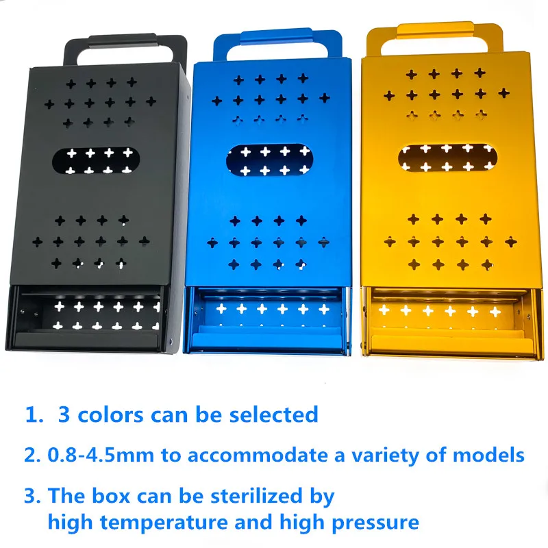 kirschner wire sterilization case orthopedic instrument box container veterinary equipment | Pet Surgical Instruments