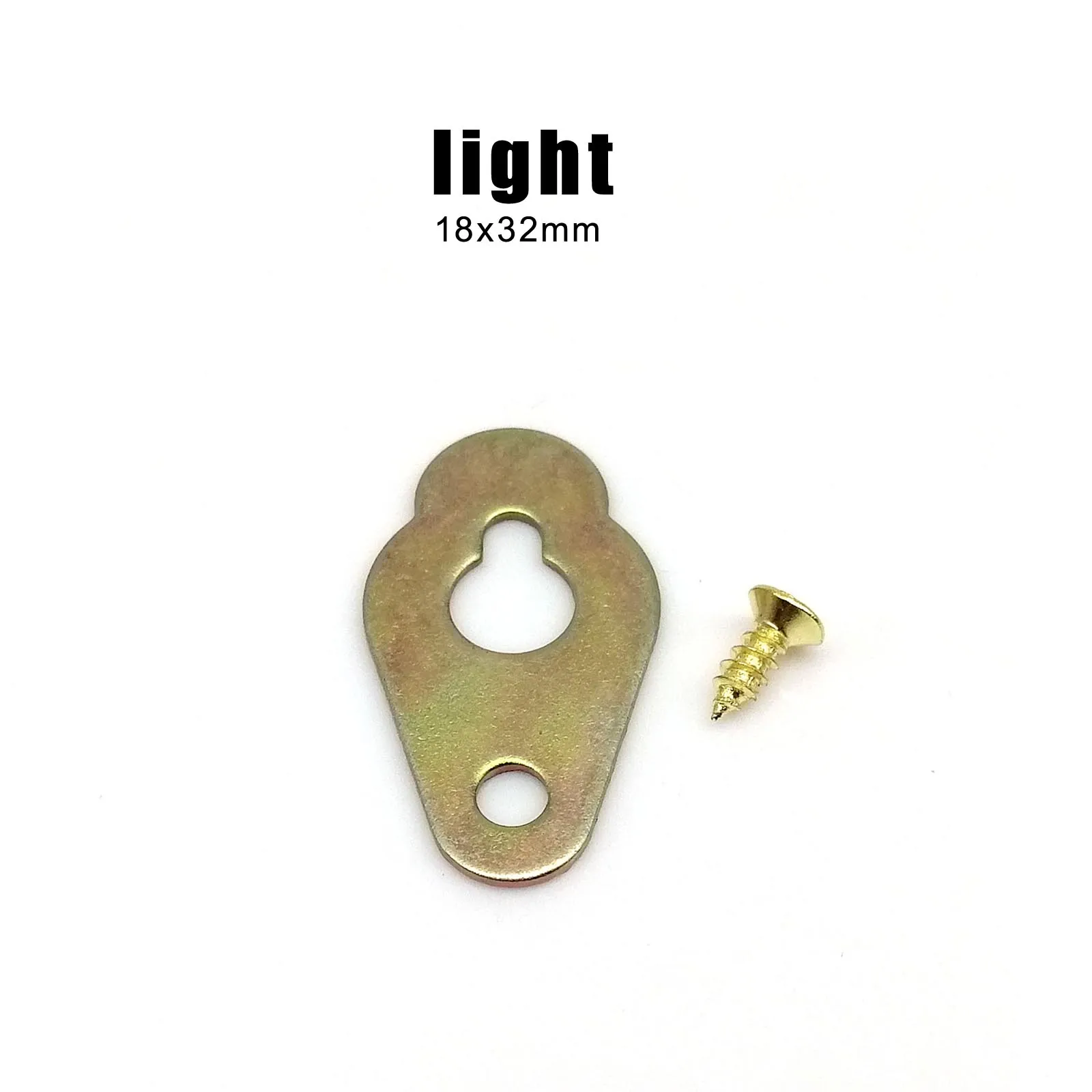 10/25pcs Light Heavy Duty Picture Photo Oil Painting Art Work Mirror Frame Wall One Hole Hanger Hook with Screws |