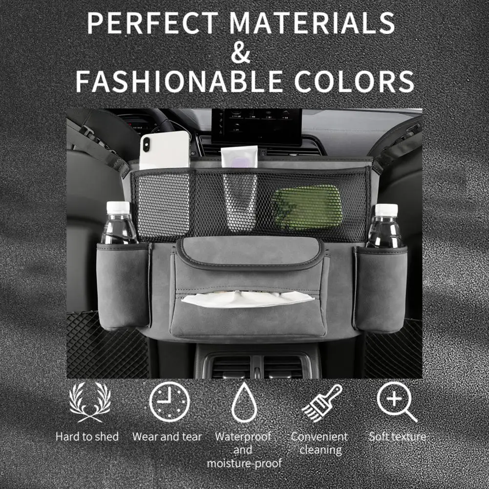 

Сумка для хранения большой емкости, Водонепроницаемый Многофункциональный влагостойкий широкий интерьер, органайзер из овчины и замши для...