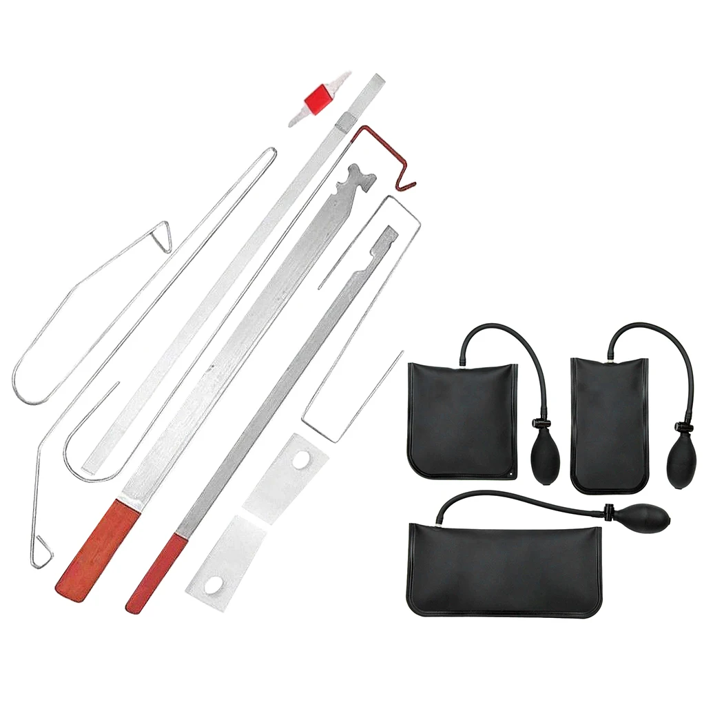 

12 шт., набор инструментов для открывания и разблокировки автомобильных дверей