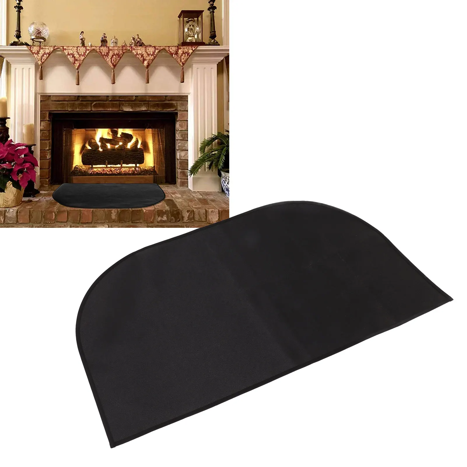 Слой наполовину вокруг огнезамедлительный стеклоткани половиков двойной