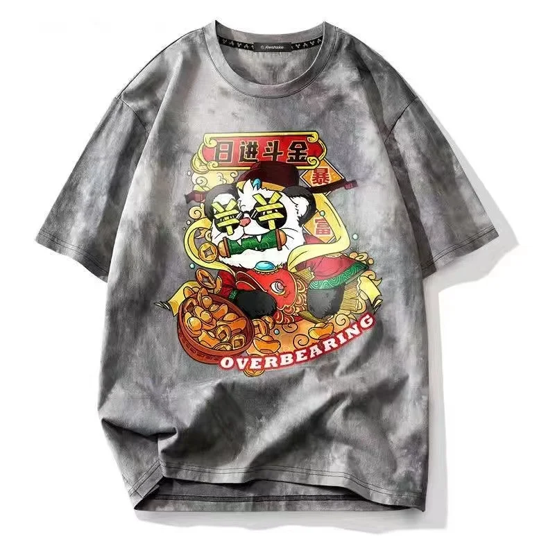 

Футболка Y06 мужская с принтом аниме, модная уличная одежда в стиле панк, японская повседневная спортивная одежда в стиле хип-хоп, на лето