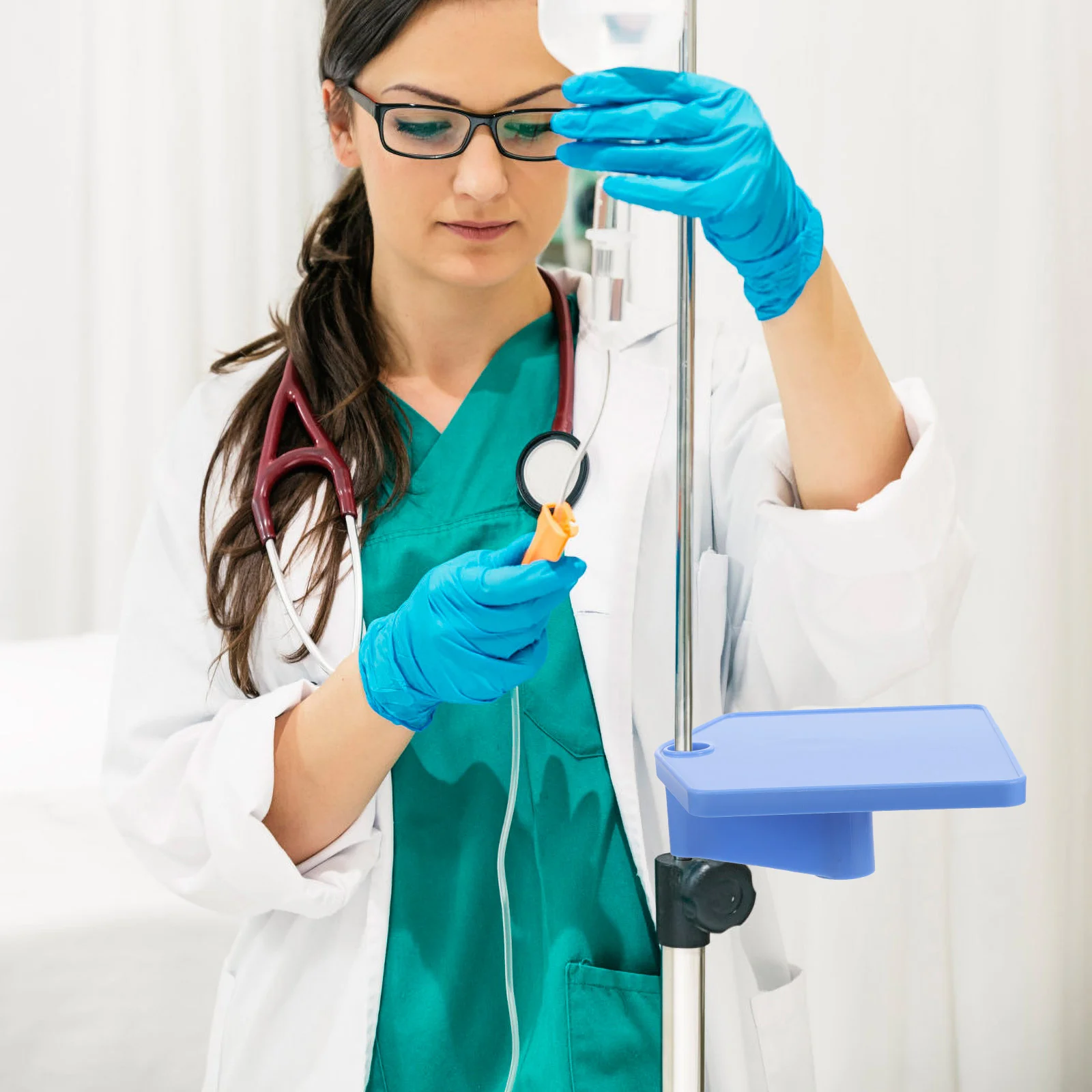 

Аксессуары для инфузионной стойки IV Pole, подставка для аксессуаров, подставка для подноса