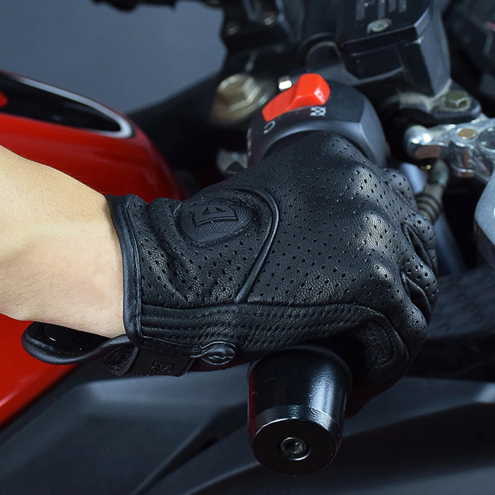 Кожаные Мотоциклетные Перчатки дышащие мотоциклетные перчатки для мотокросса