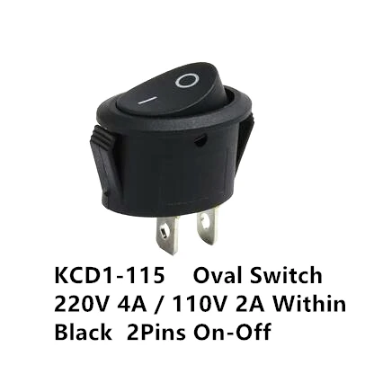 

10 шт./лот KCD1-105 KCD1-115 10A/125 В 6A/250 В переменного тока SPDT 15 мм/20 мм 2 контакта/3 контакта ВКЛ-ВЫКЛ/ВКЛ-ВЫКЛ-ВКЛ круглый кулисный переключатель серии защелки