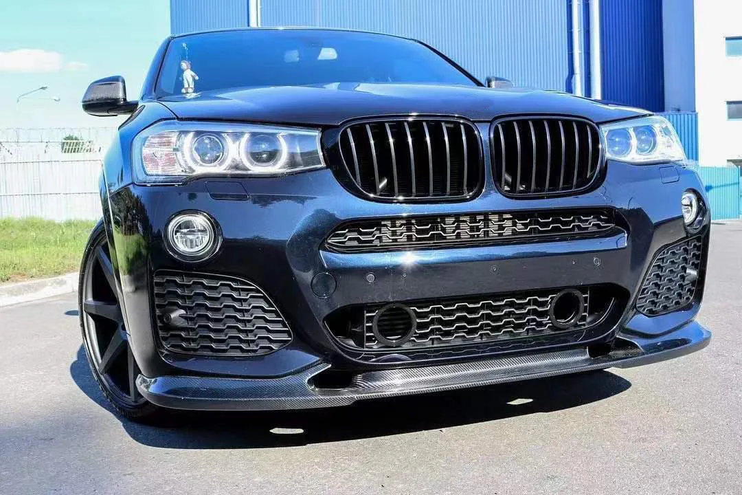Для BMW X3 F25 X4 F26 MT комплект кузова автомобиля 2014 Up углеродное волокно 3D стиль