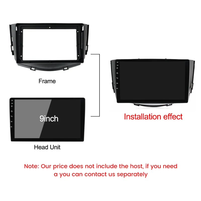 Автомобильная рама DVD аудио фитинг адаптер приборной панели комплекты Facia панель