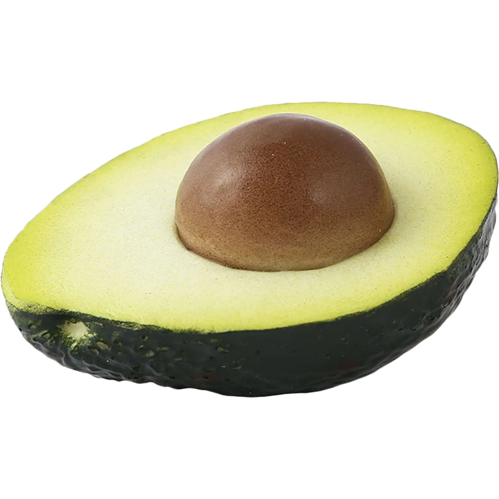 

Imitation Avocado Avocados Playthings Realistic Model Simulation House Fruit Mini Toys Kids