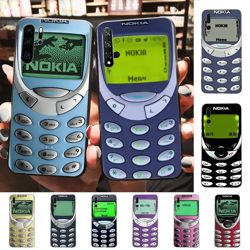 

Retro Old Nostalgia Nokia Phone Case For Huawei P 8 9 10 20 30 40 50 Pro Lite Psmart Honor 10 lite 70 Mate 20lite