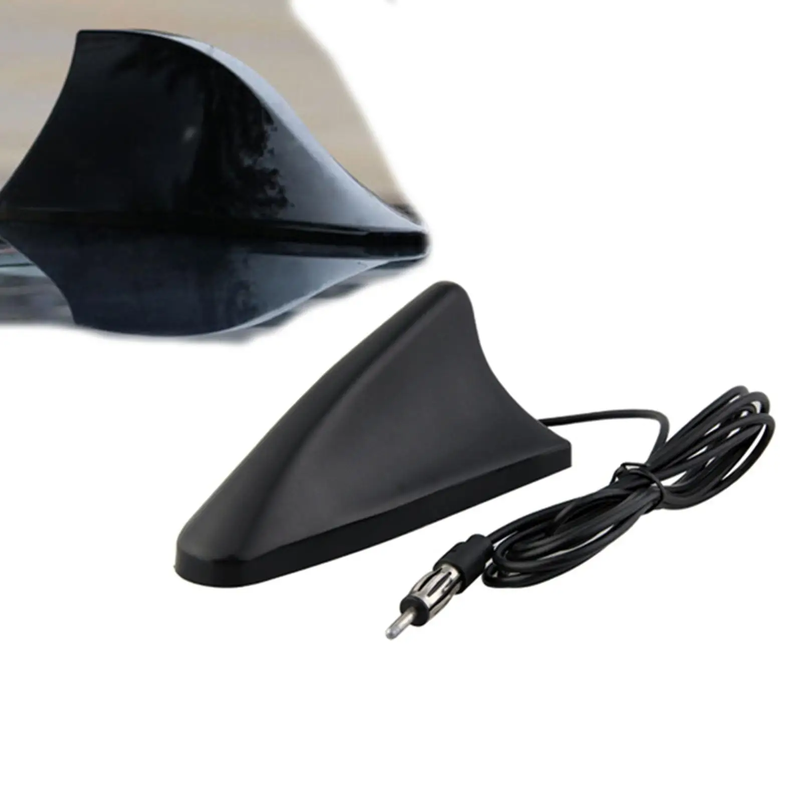 

Car Shark Fin Antenna FM Function Signal Aerials Waterproof Modification Decoration Replace Parts Accessories Auto Radio