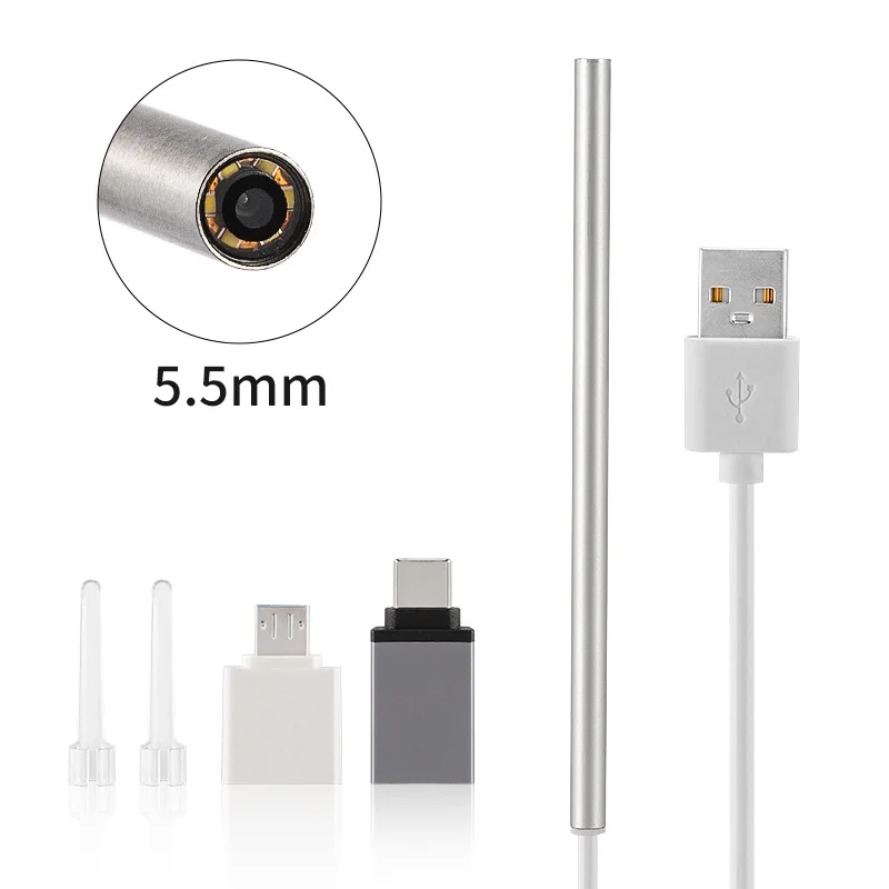 

Эндоскоп Luxmart 480P 5,5 мм для Android