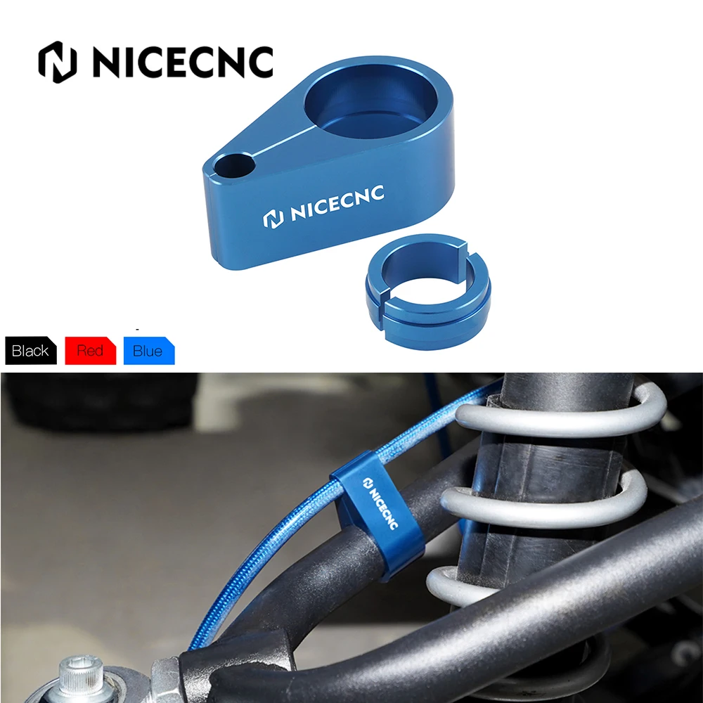 Зажим тормозной магистрали NICECNC Raptor 700 для Yamaha 660 350 250 125 YFZ450 R Banshee YXZ1000R Honda Sportrax TRX