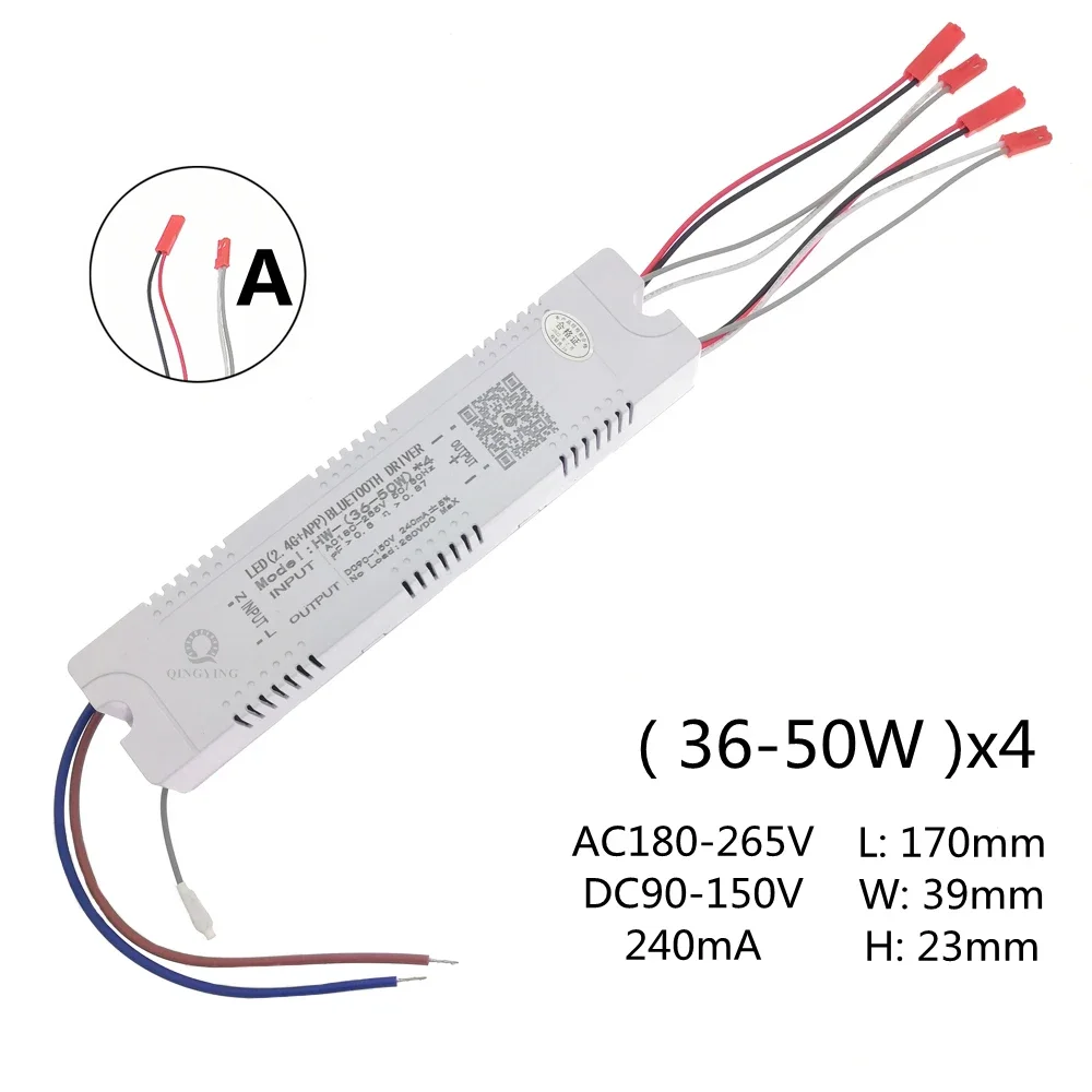 

Интеллектуальный LED драйвер QINGYING 2.4G RF пульт 180-265V