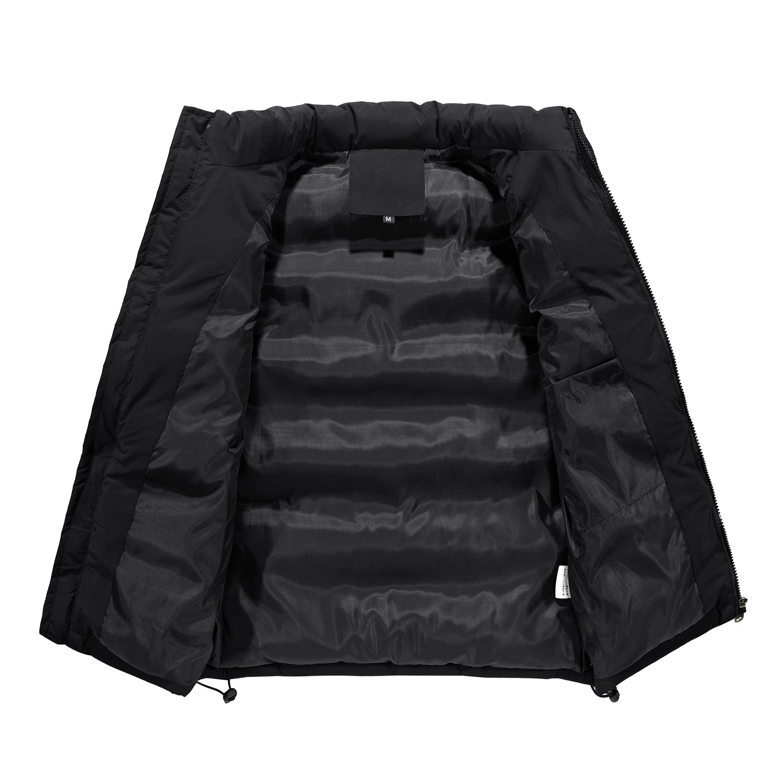 

Men Casual Workout Vest Top Cropped Puffer Vest Coat for Club Travel Outdoor Wear