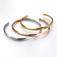 dw classic bangle fashion titanium steel 18k opening c shape cuff bracelet watch charm femme bracelets bangles