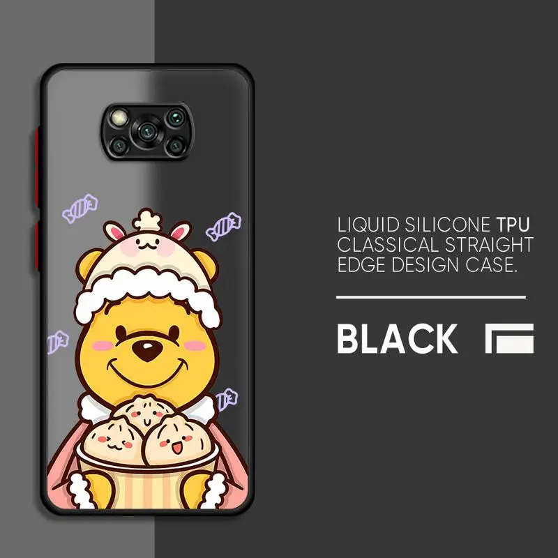 Чехол для телефона Disney Animation Winnie Pooh Xiaomi mi 14 13 11 lite 9t 10c 9a 12 10t pro 13c 11t Los ina матовые fundas
