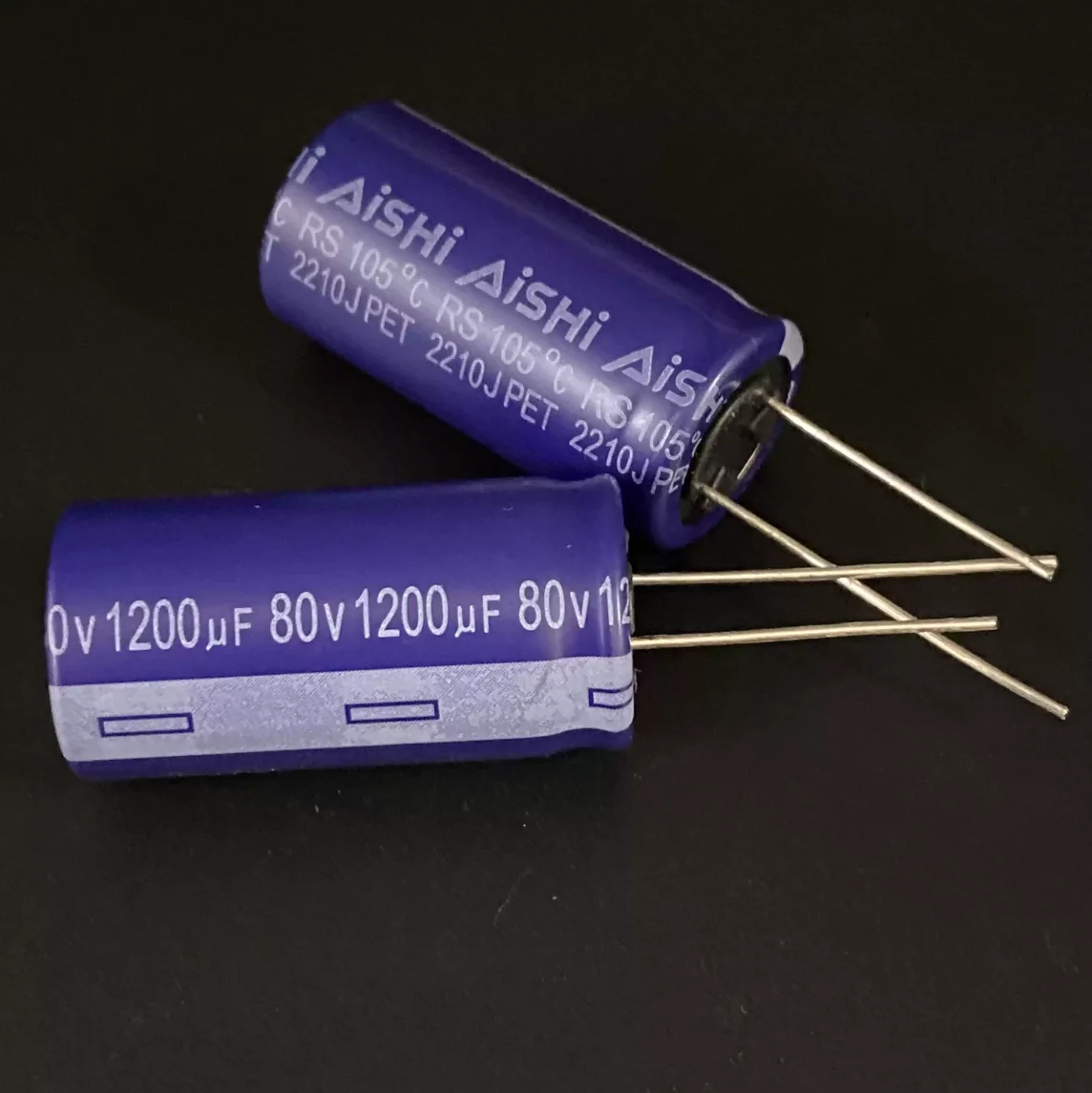 Фото Оптовая продажа 50 шт. электролитических конденсаторов AISHI RS 1000UF 1200UF 1500UF 2200UF 2700UF 3300UF 10V 16V 25V 35V 50V 63V с низким ESR №2