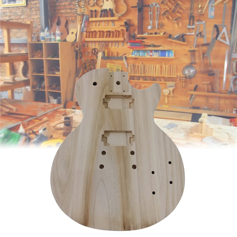 

Корпус для электрогитары, полированный деревянный Тип, Diy, Lp, аксессуары для бас-гитары 2022 Новинка