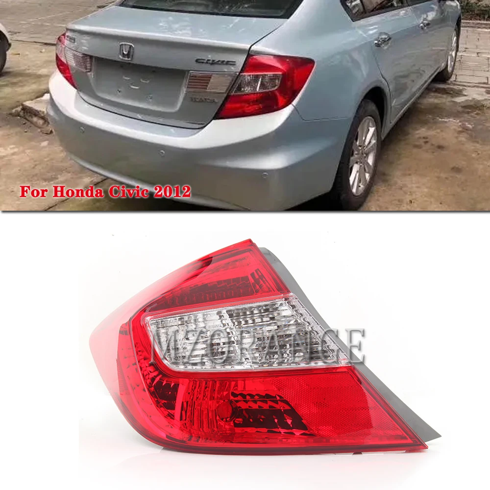 Luz de advertencia de freno de conducción trasera para Honda Civic 2012, lámpara antiniebla, accesorios de coche sin bombilla, alta calidad