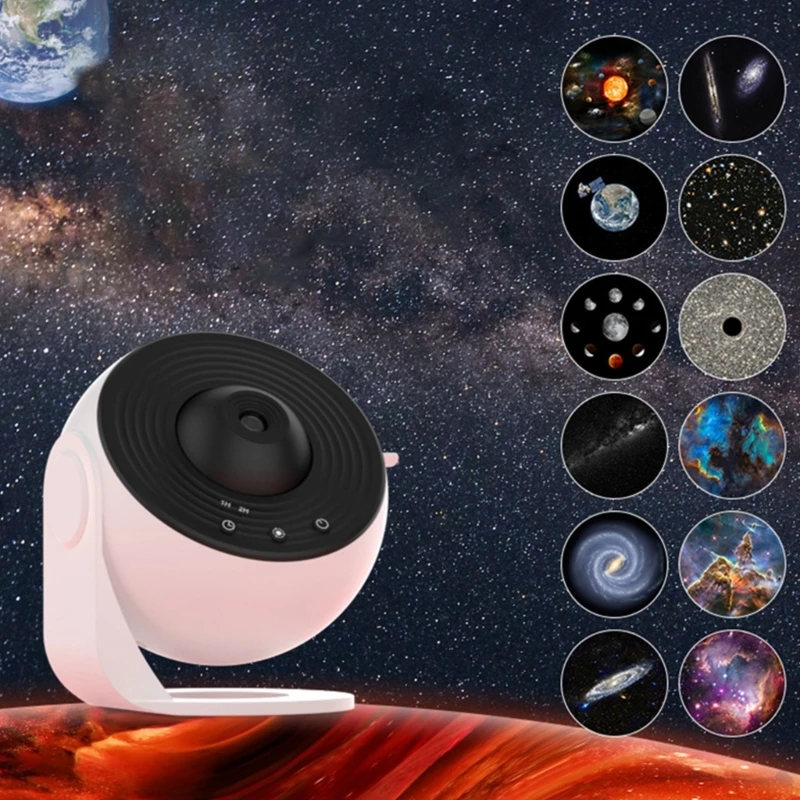 Многофункциональные ночные светильники с проекцией пленки Филин 12 шт. для