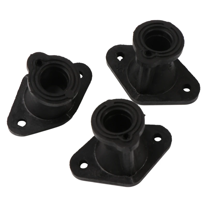 

3 Pcs 2500 Chainsaw Intake Manifold Boot for Chainsaw 2500 25CC Chinese Chainsaw Zenoah Komatsu G2500 Gas Small Chainsaw