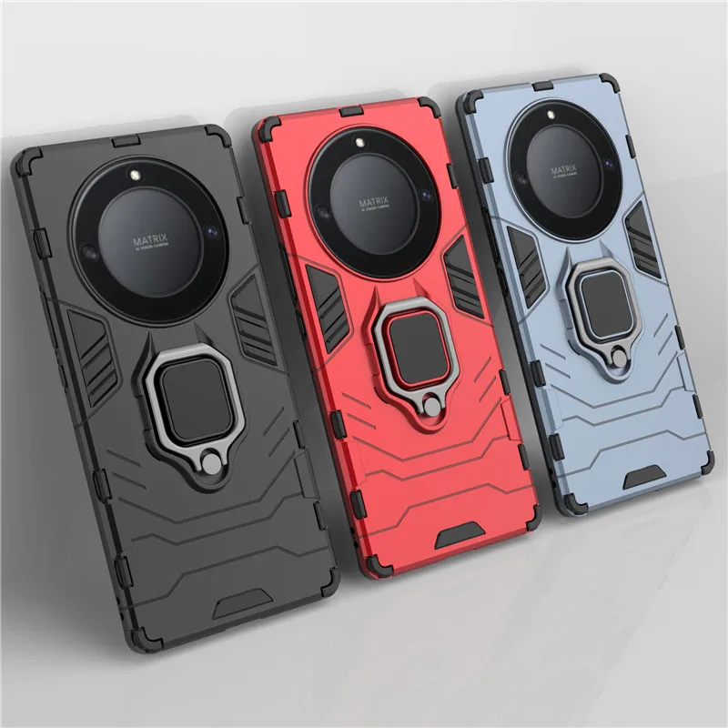 Чехол для Honor X9a чехол X8 X9 телефона 6 67 дюйма противоударное кольцо броня держатель