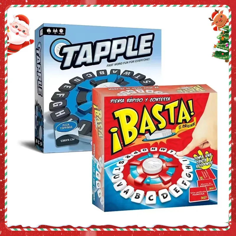 Настольная игра Tapple Basta Think Word Game Fast-Paced Family The Quick Thinking Письмовые игры-головоломки